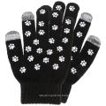 Texting Gloves Black Smart Phone Iphone TouchScreen Thermal Gloves